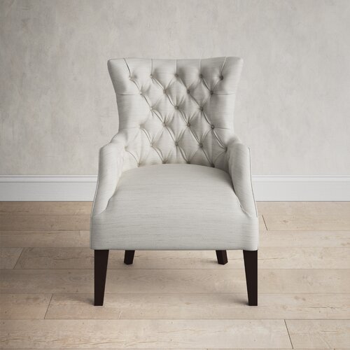 Birch Lane Button Tufted Modern Wingback Accent Chair Reviews Wayfair   Button Tufted Modern Wingback Accent Chair 